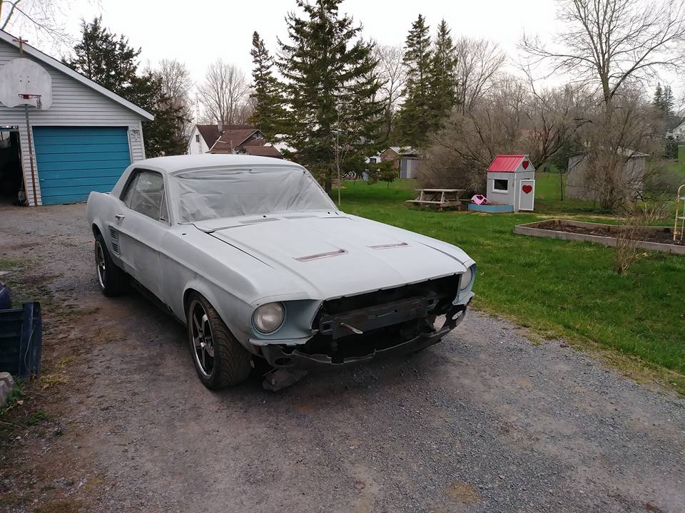 Someone Dropped A 1967 Ford Mustang Body On A Mazda RX-8