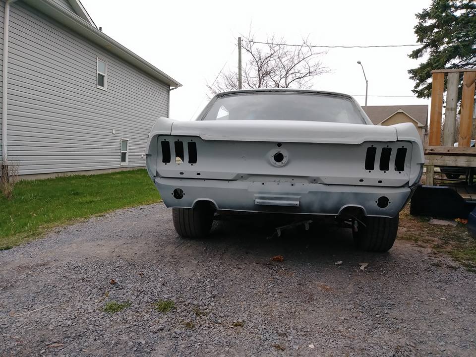 Someone Dropped A 1967 Ford Mustang Body On A Mazda RX-8