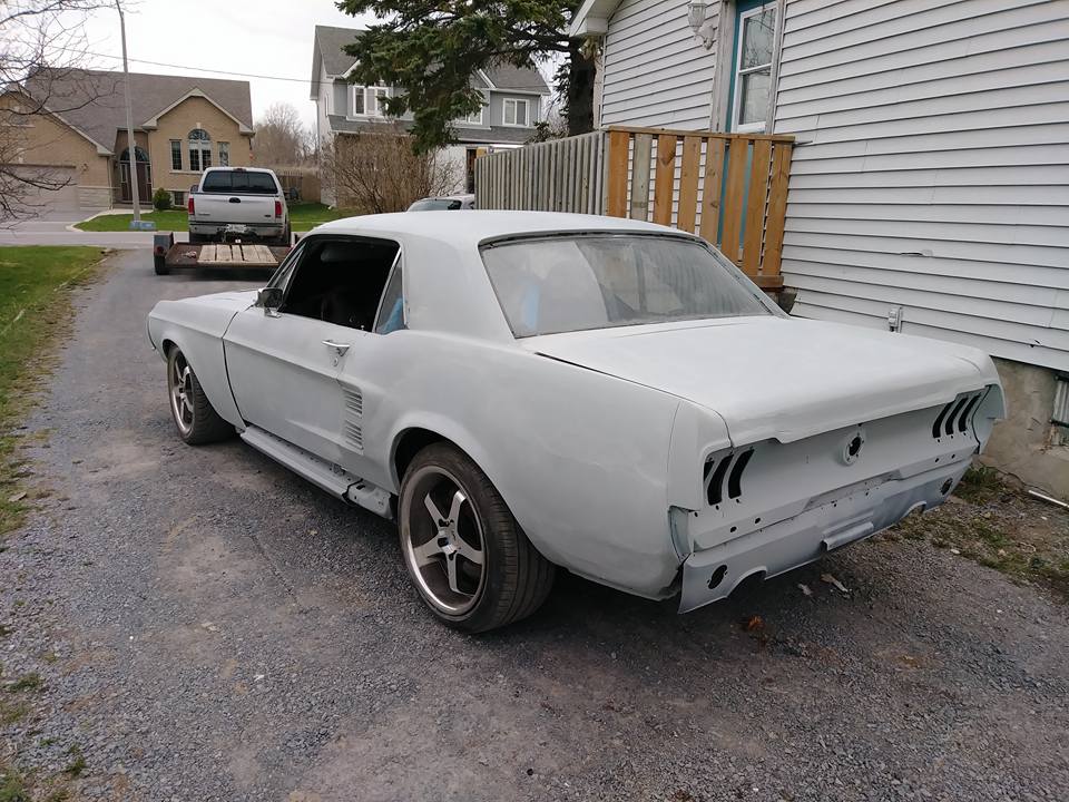 Someone Dropped A 1967 Ford Mustang Body On A Mazda RX-8