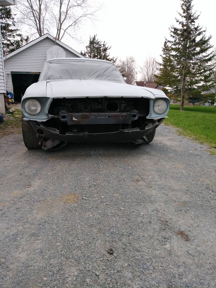 Someone Dropped A 1967 Ford Mustang Body On A Mazda RX-8