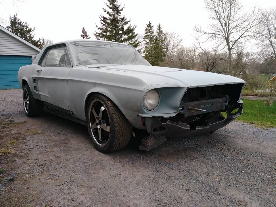 Someone Dropped A 1967 Ford Mustang Body On A Mazda RX-8