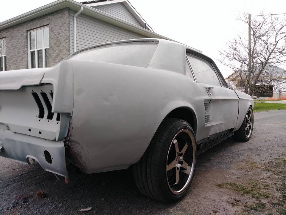 Someone Dropped A 1967 Ford Mustang Body On A Mazda RX-8