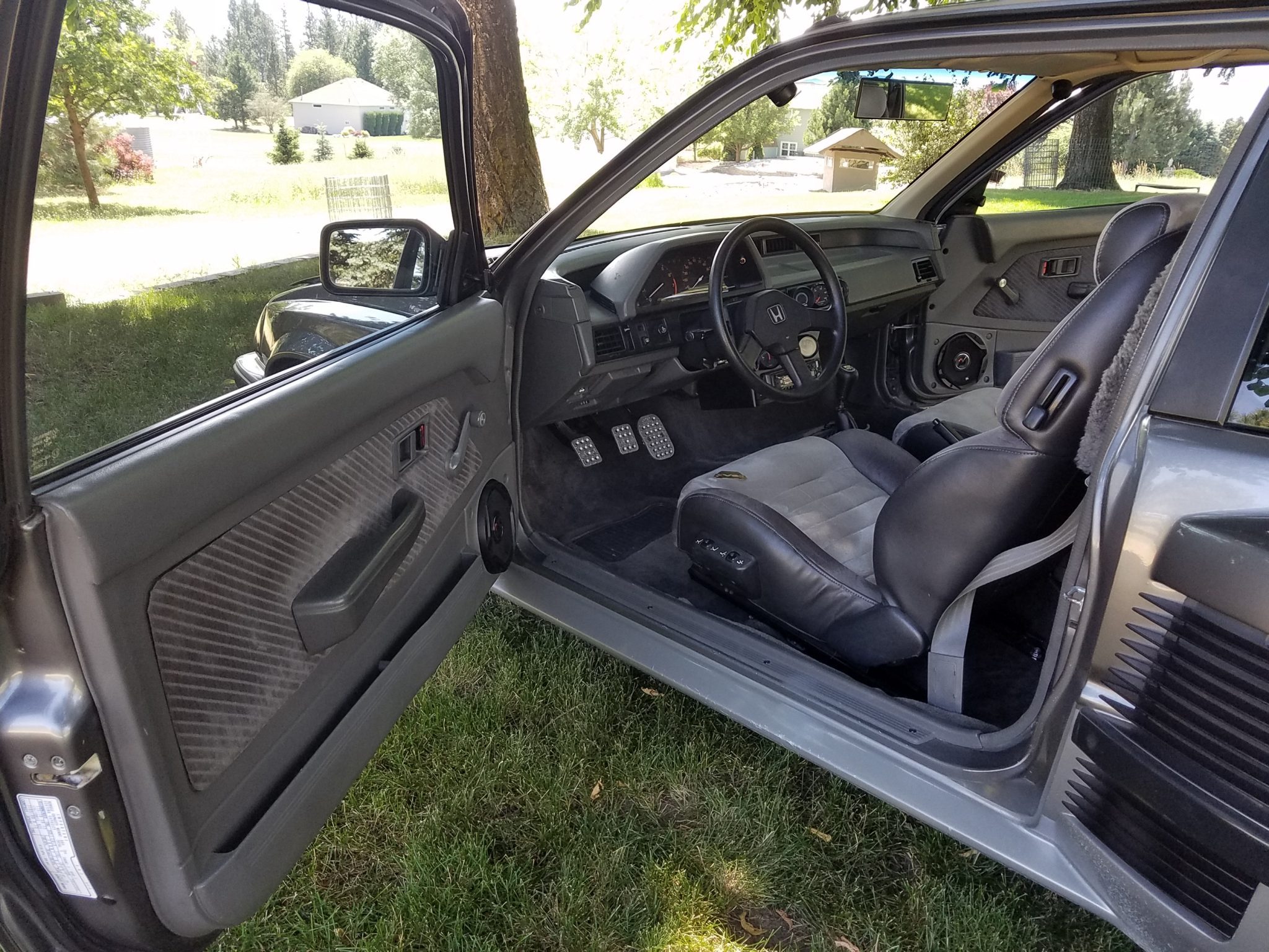 This 1980s Honda Civic With A Mid-Placed Acura 3.2L V6 And RWD Is Like No Other