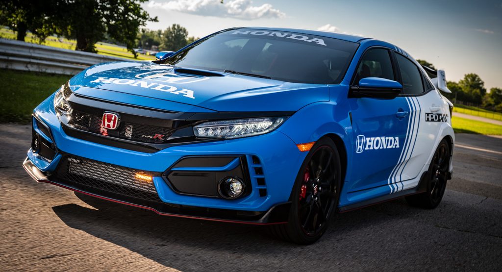 2020 Honda Civic Type R Pace Car Ready For IndyCar Duties
