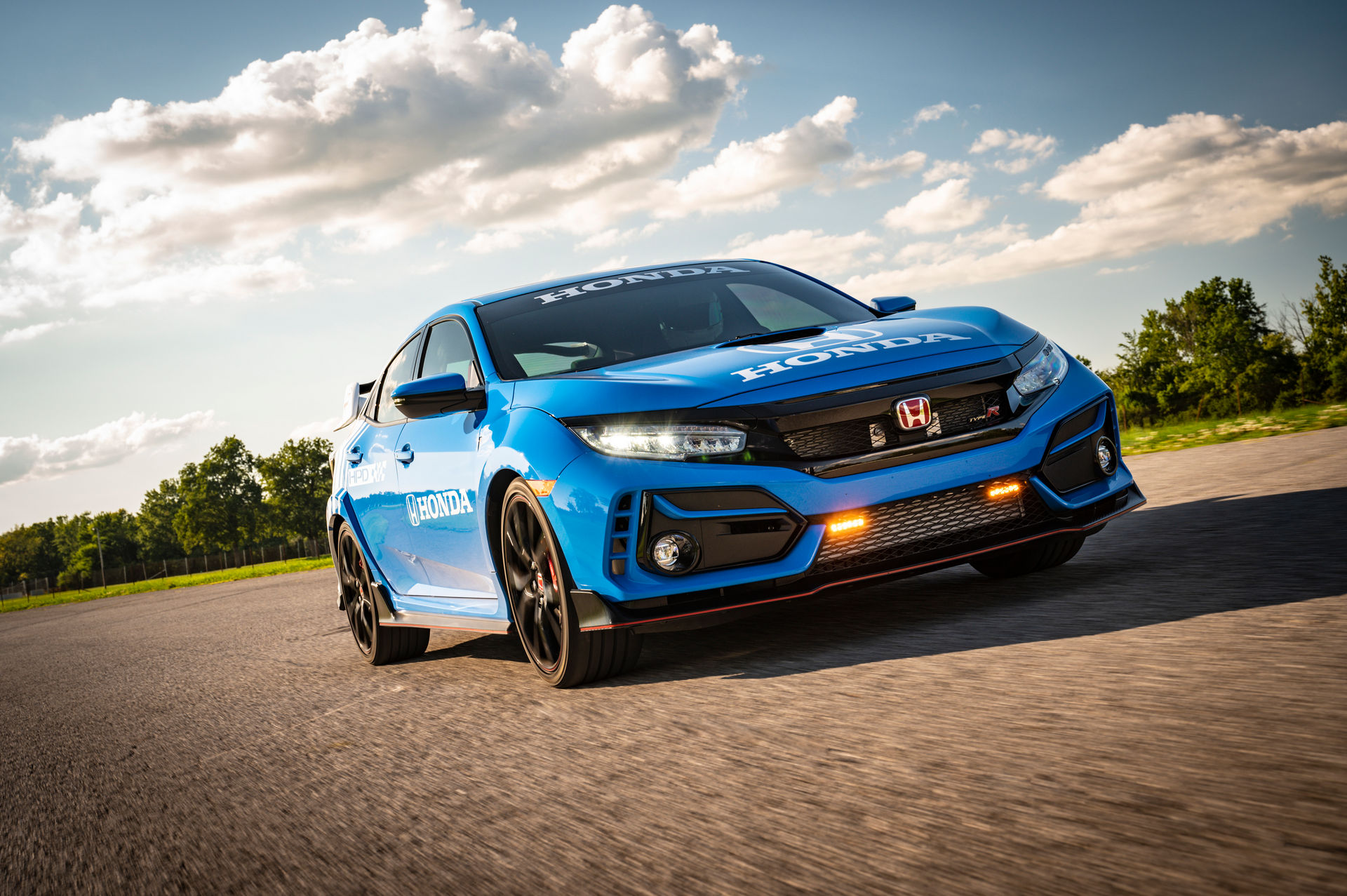 2020 Honda Civic Type R Pace Car Ready For IndyCar Duties
