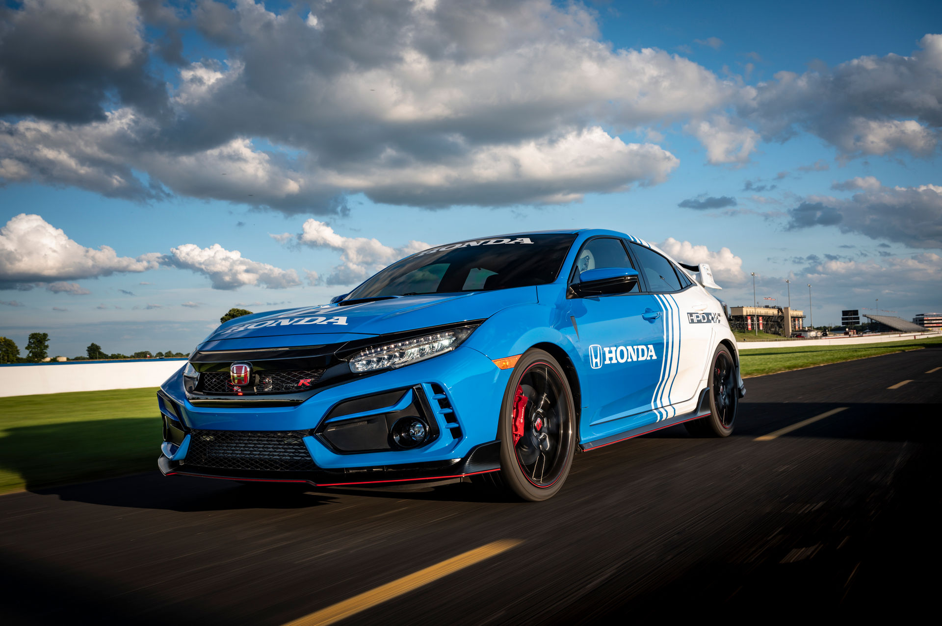 2020 Honda Civic Type R Pace Car Ready For IndyCar Duties