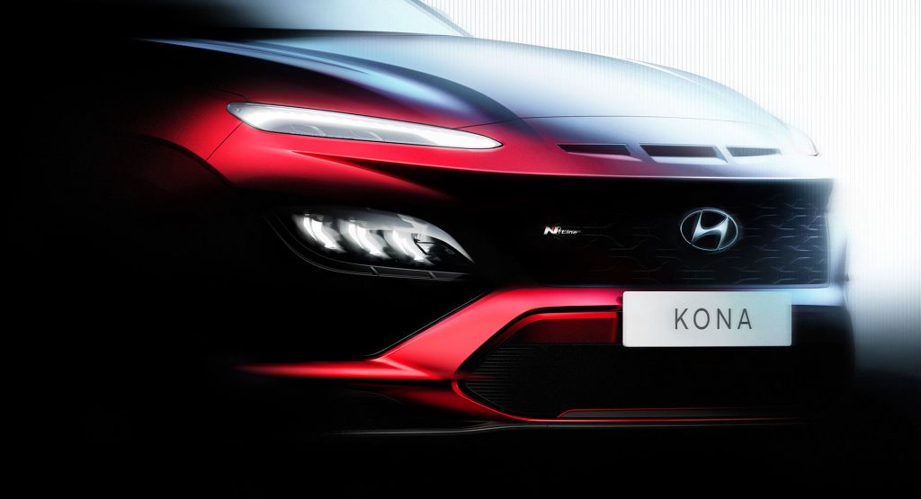  Hyundai Teases Facelifted Kona And Sporty Kona N Line