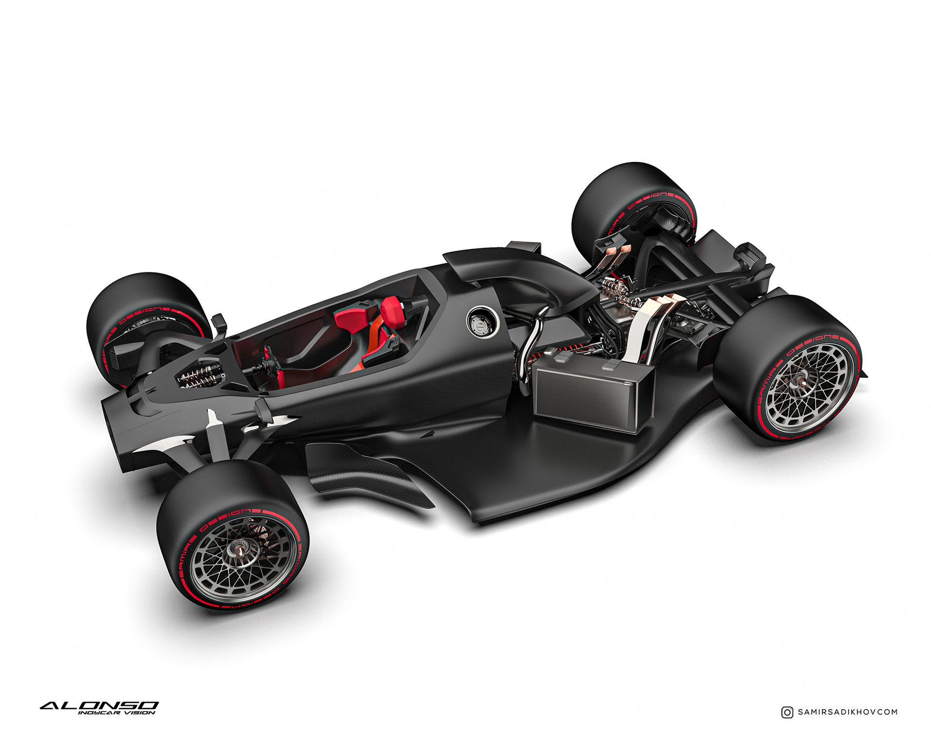 Futuristic IndyCar Concept Looks Drastically Different From Today’s Racers