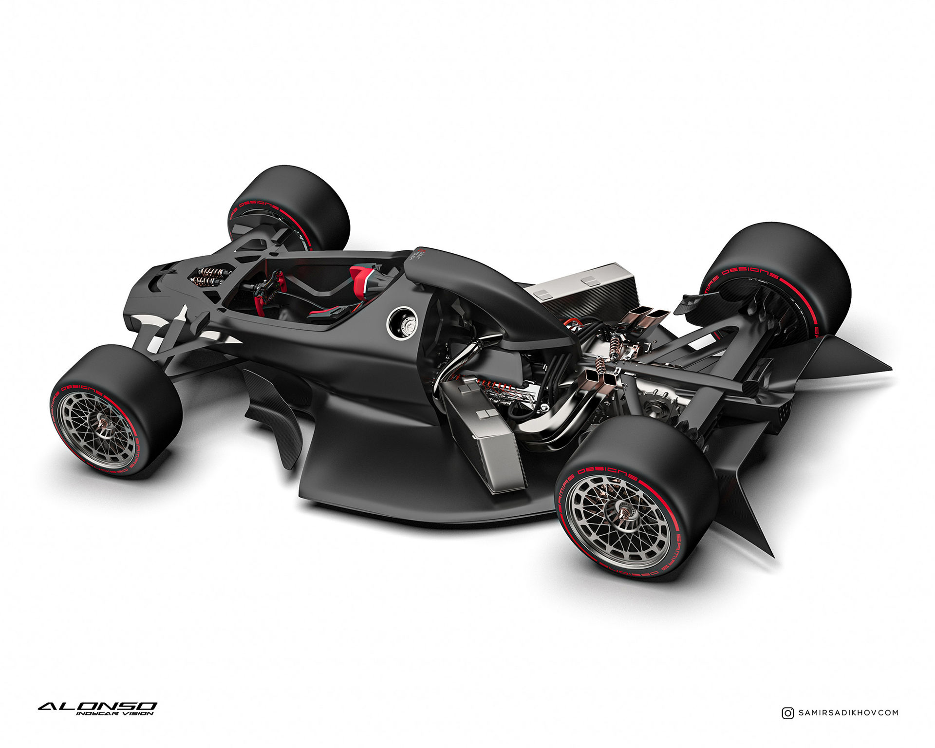 Futuristic IndyCar Concept Looks Drastically Different From Today’s Racers