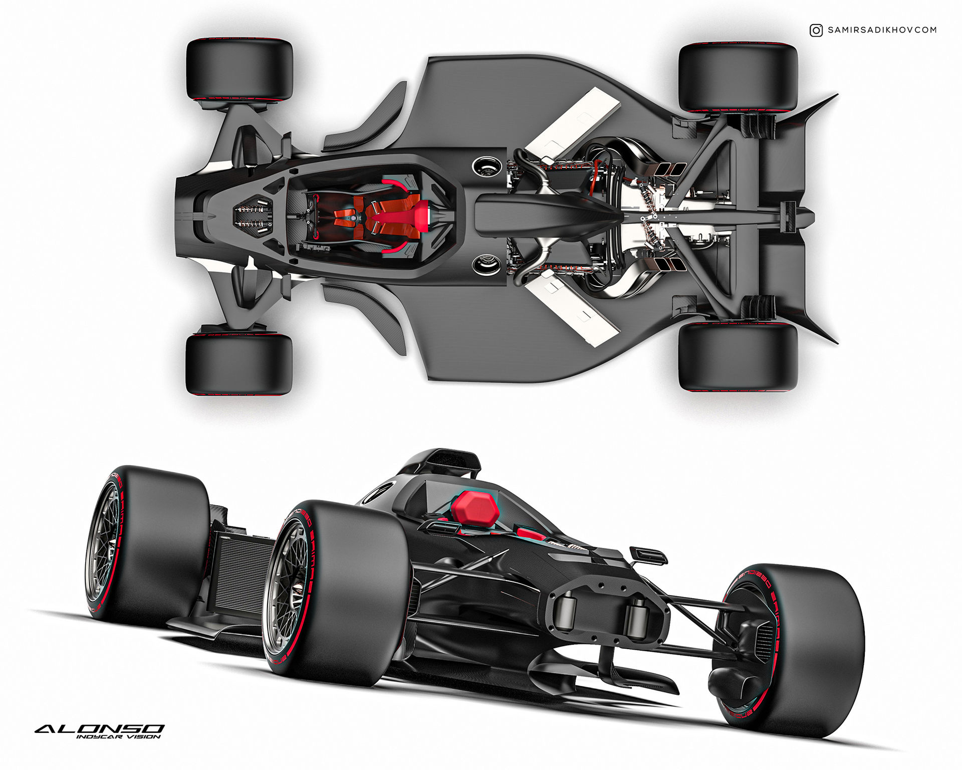 Futuristic IndyCar Concept Looks Drastically Different From Today’s Racers