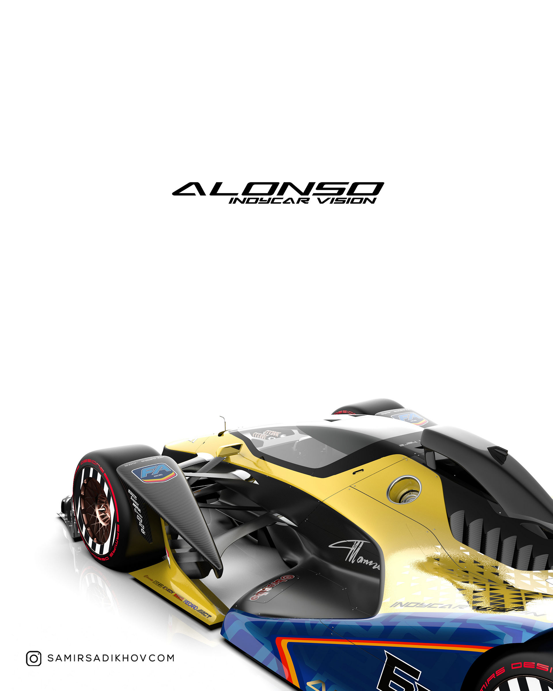 Futuristic IndyCar Concept Looks Drastically Different From Today’s Racers