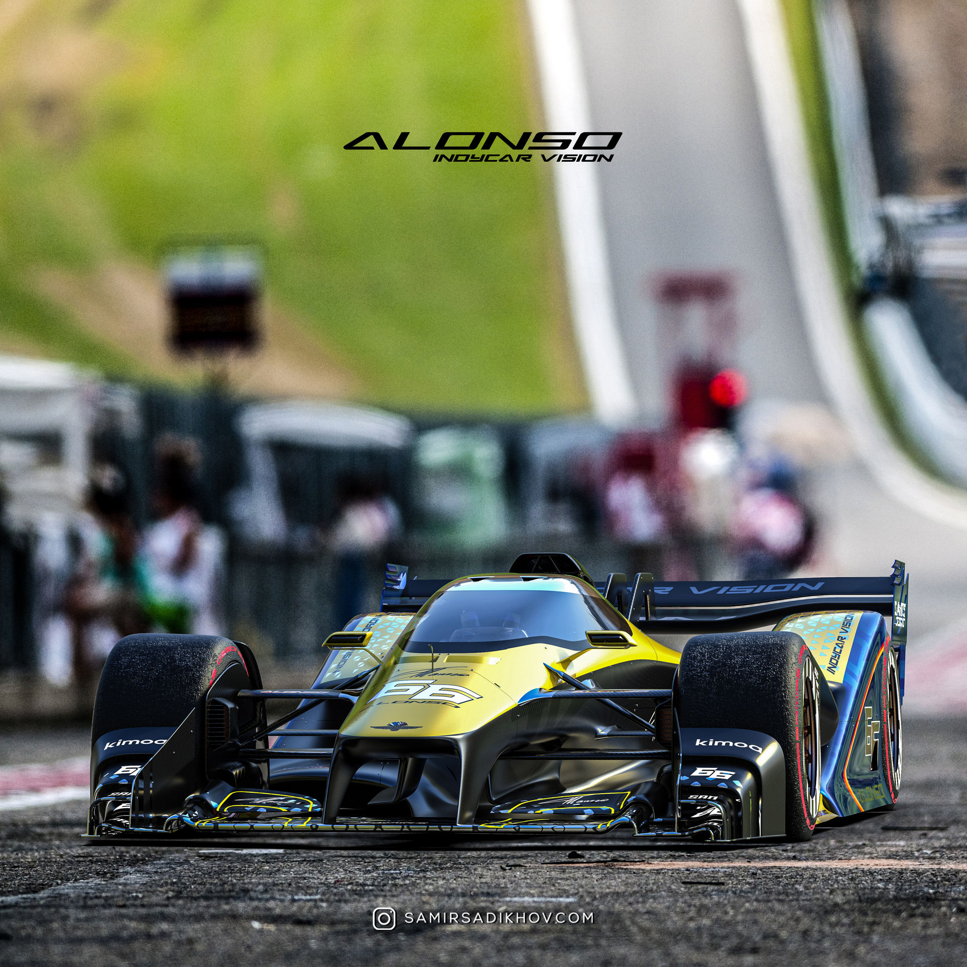 Futuristic IndyCar Concept Looks Drastically Different From Today’s Racers