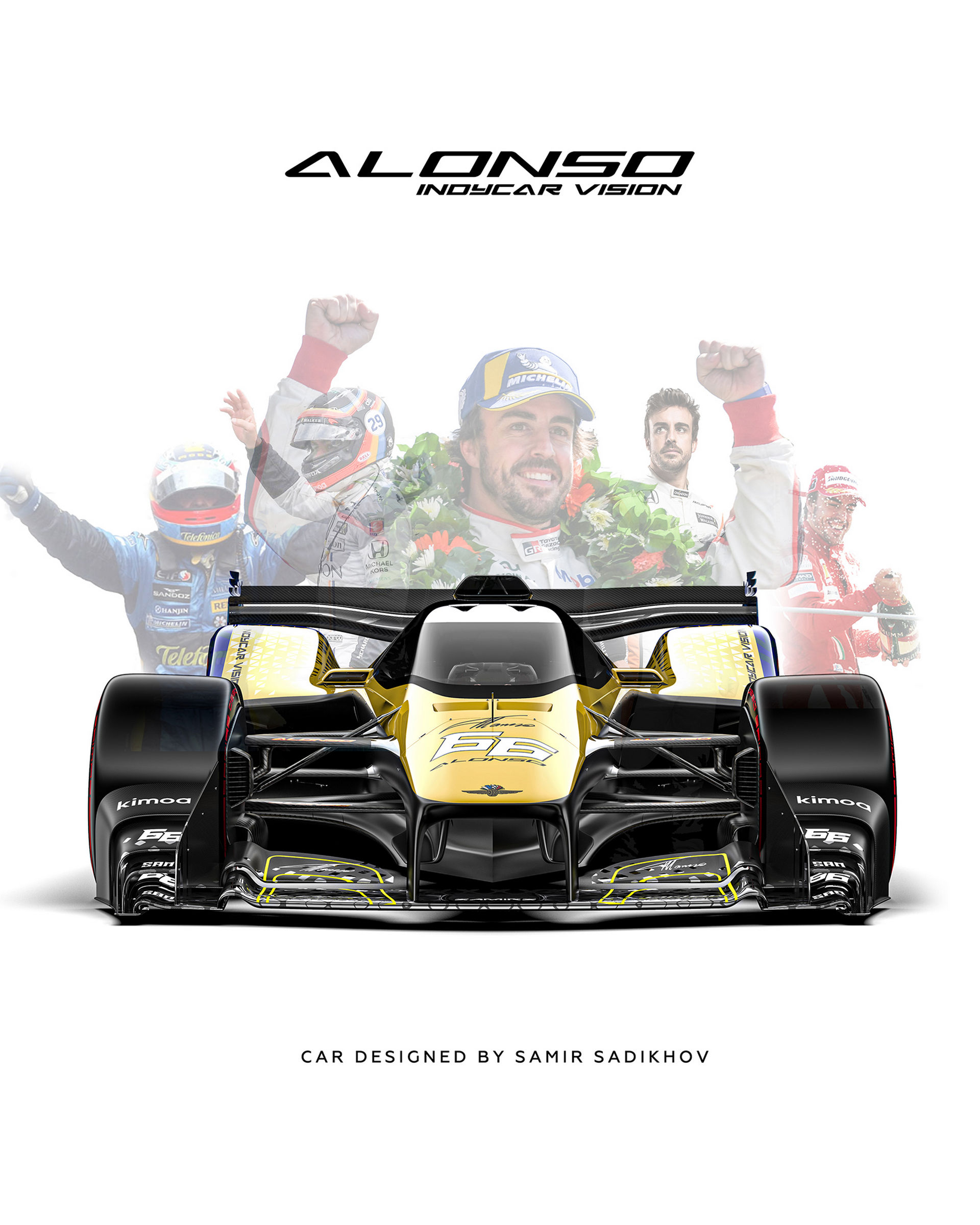 Futuristic IndyCar Concept Looks Drastically Different From Today’s Racers