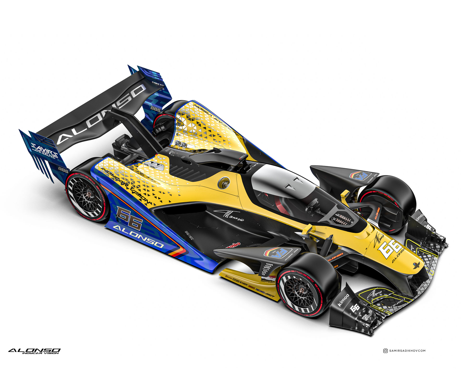 Futuristic IndyCar Concept Looks Drastically Different From Today’s Racers
