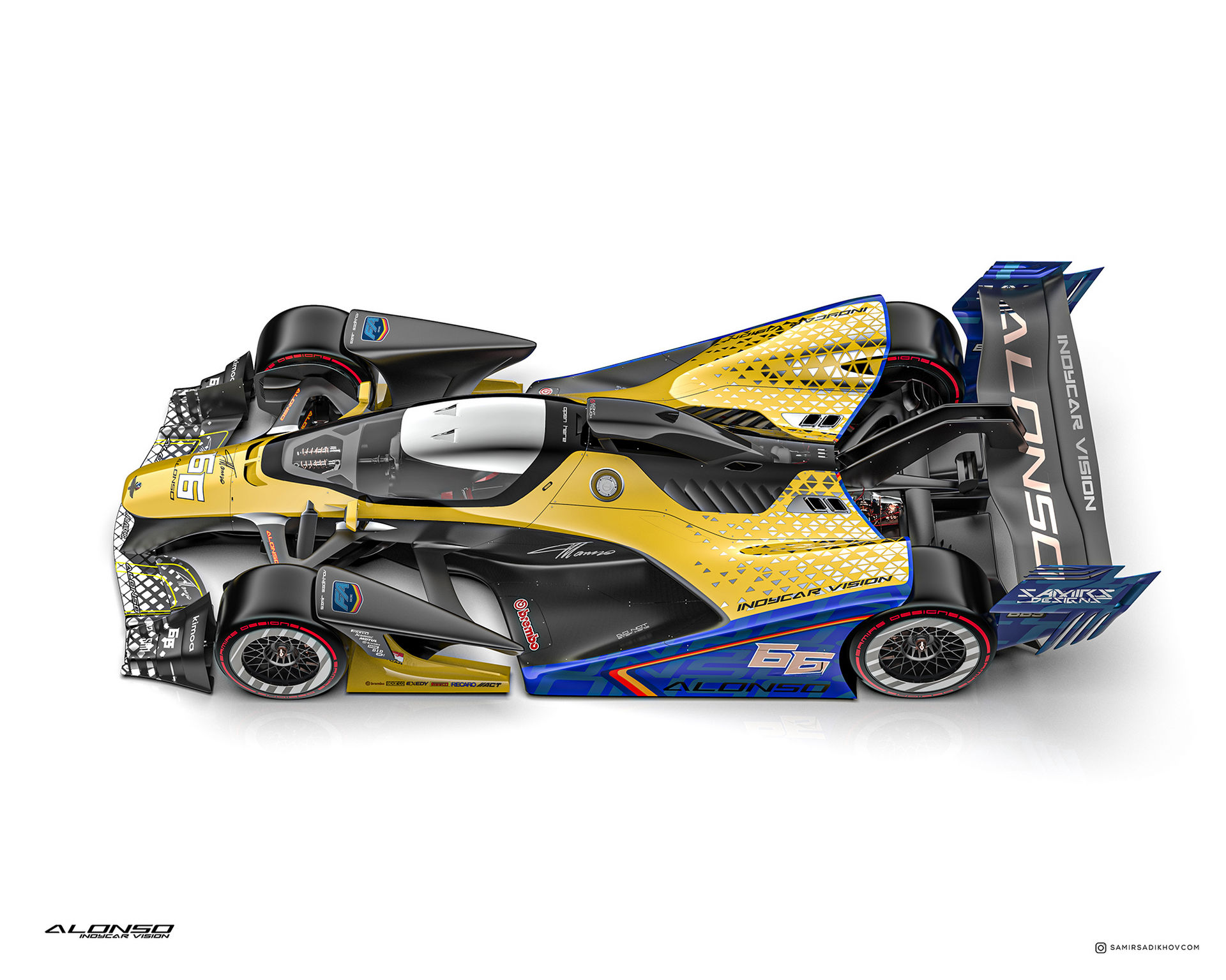 Futuristic IndyCar Concept Looks Drastically Different From Today’s Racers