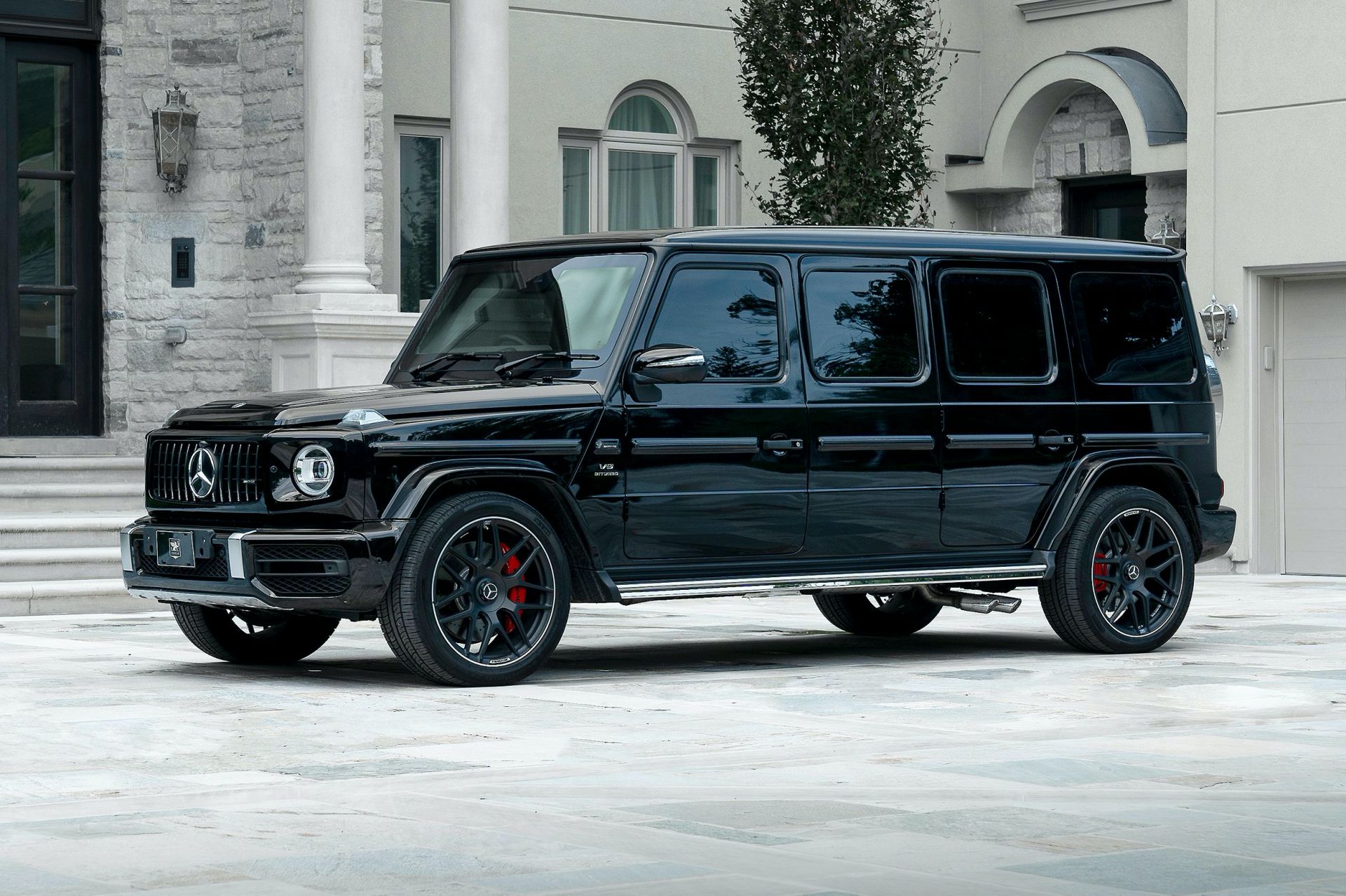 Mercedes-AMG G63 VIP Limo By Inkas Armored Is Extra Long, Extra Strong