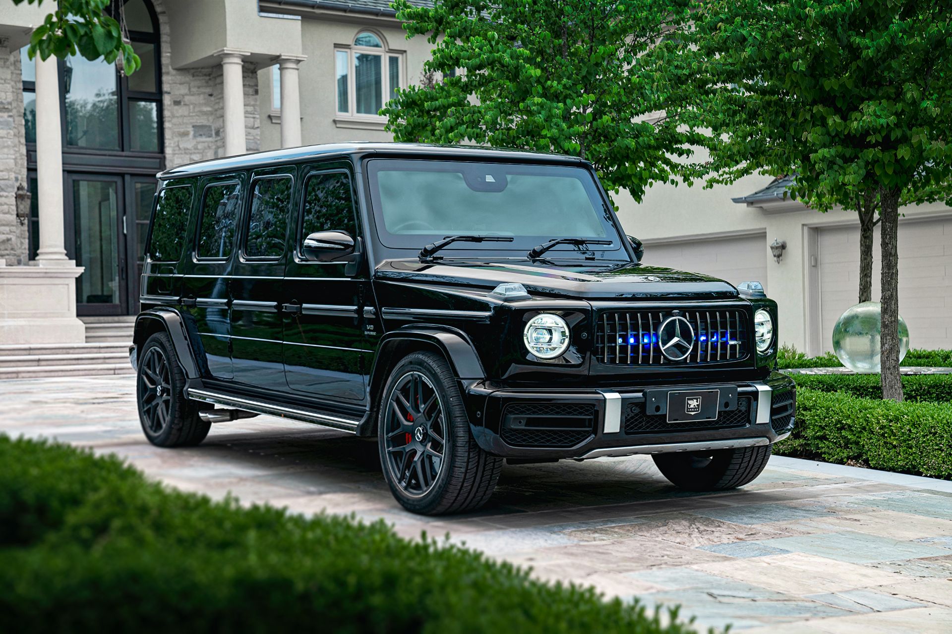 Mercedes-AMG G63 VIP Limo By Inkas Armored Is Extra Long, Extra Strong