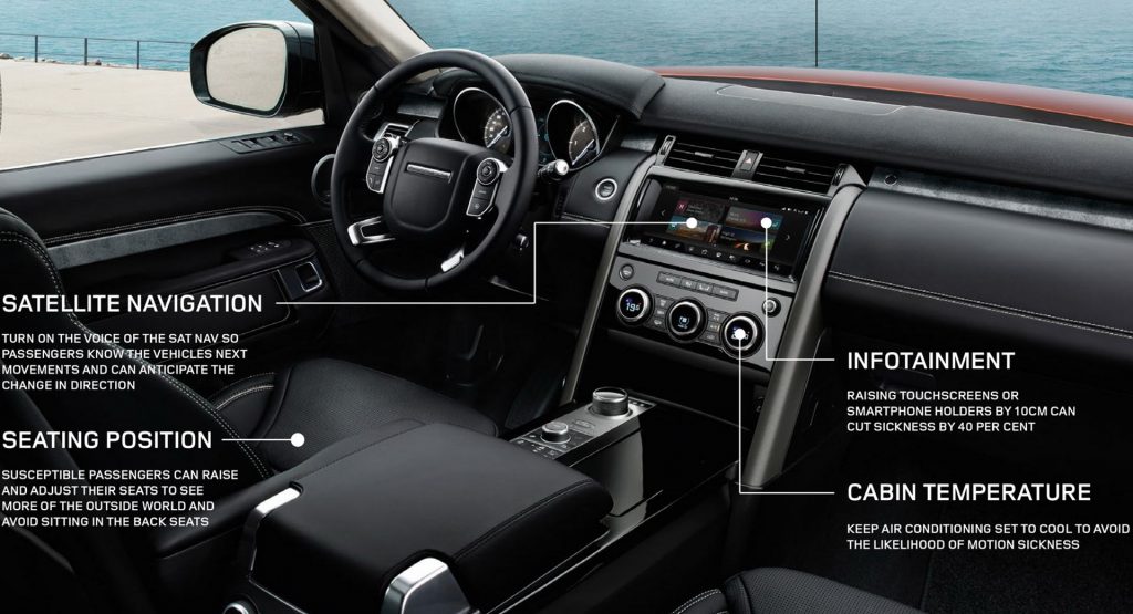 Jaguar Land Rover’s Autonomous Vehicles Will Mitigate Motion Sickness