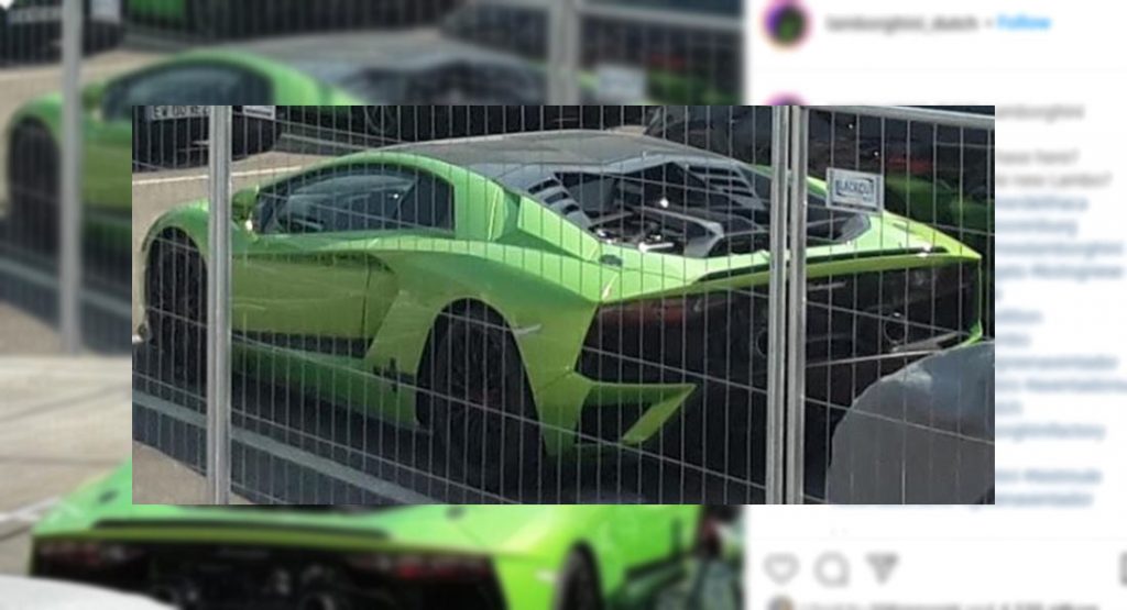 Is This A New Lamborghini Aventador Variant Or Its Successor?