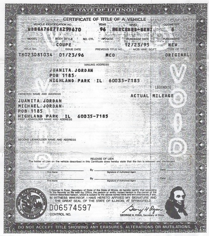 Be Like Mike: This 1996 Mercedes-Benz S600 Was Once Owned By Michael Jordan