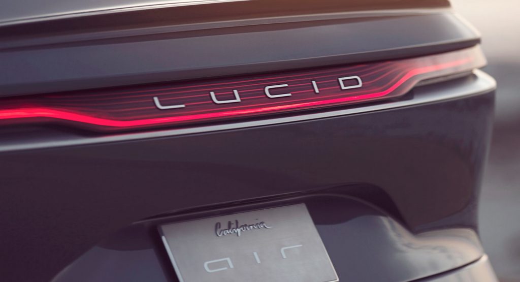 Lucid Electric Crossover Spied Undisguised During Photo Shoot