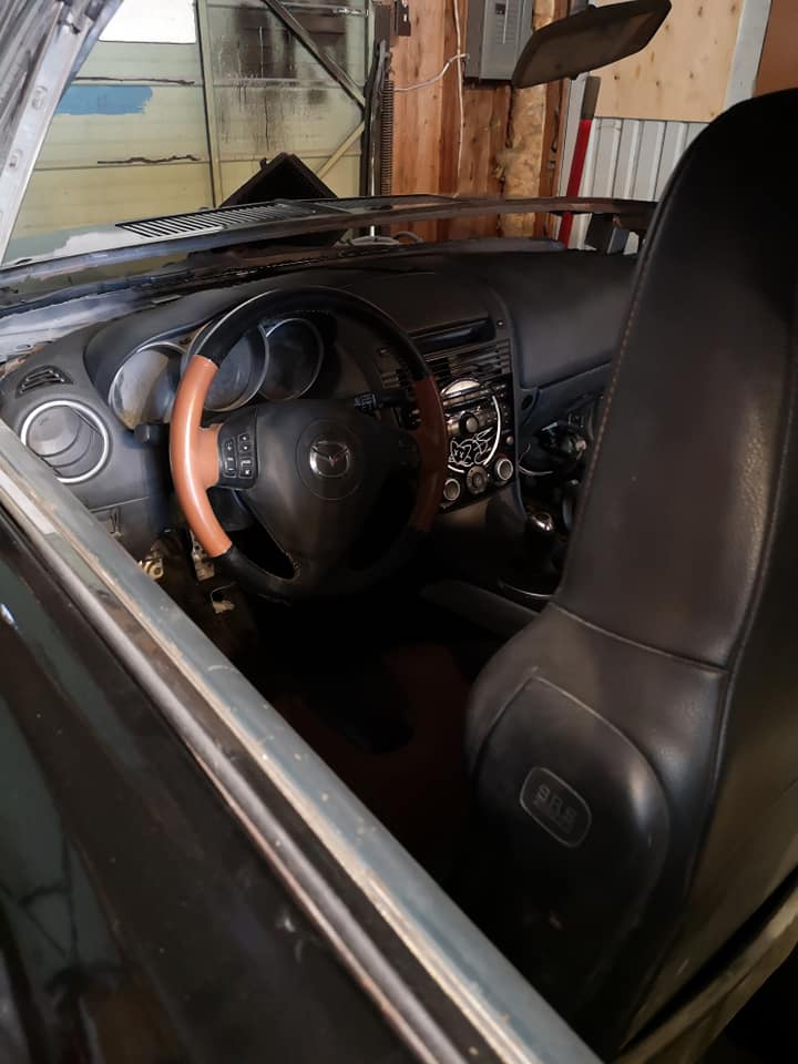 Someone Dropped A 1967 Ford Mustang Body On A Mazda RX-8