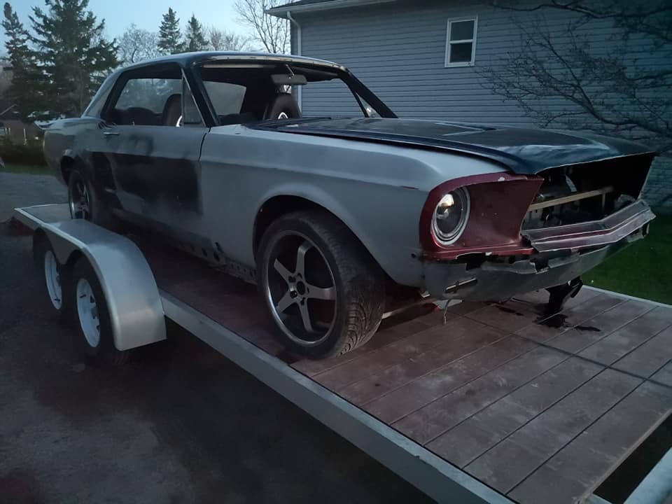 Someone Dropped A 1967 Ford Mustang Body On A Mazda RX-8