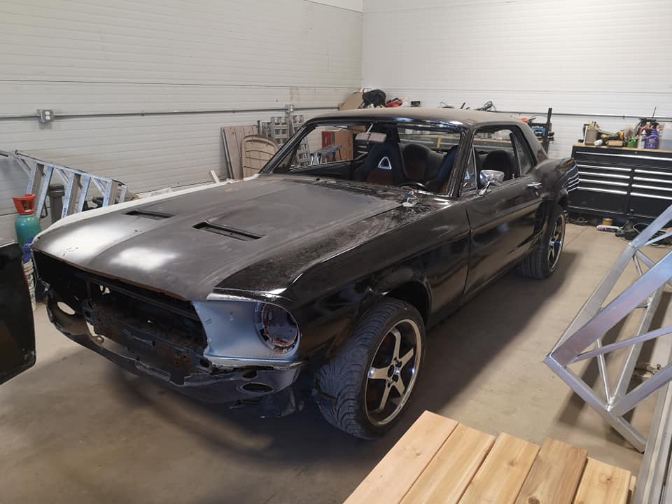 Someone Dropped A 1967 Ford Mustang Body On A Mazda RX-8