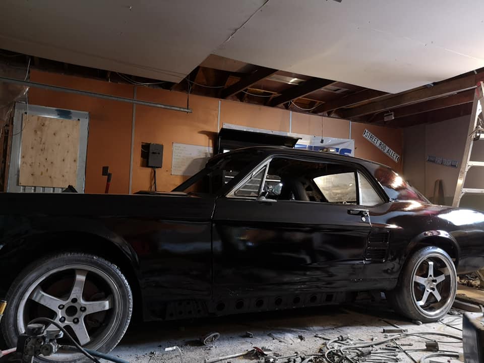 Someone Dropped A 1967 Ford Mustang Body On A Mazda RX-8