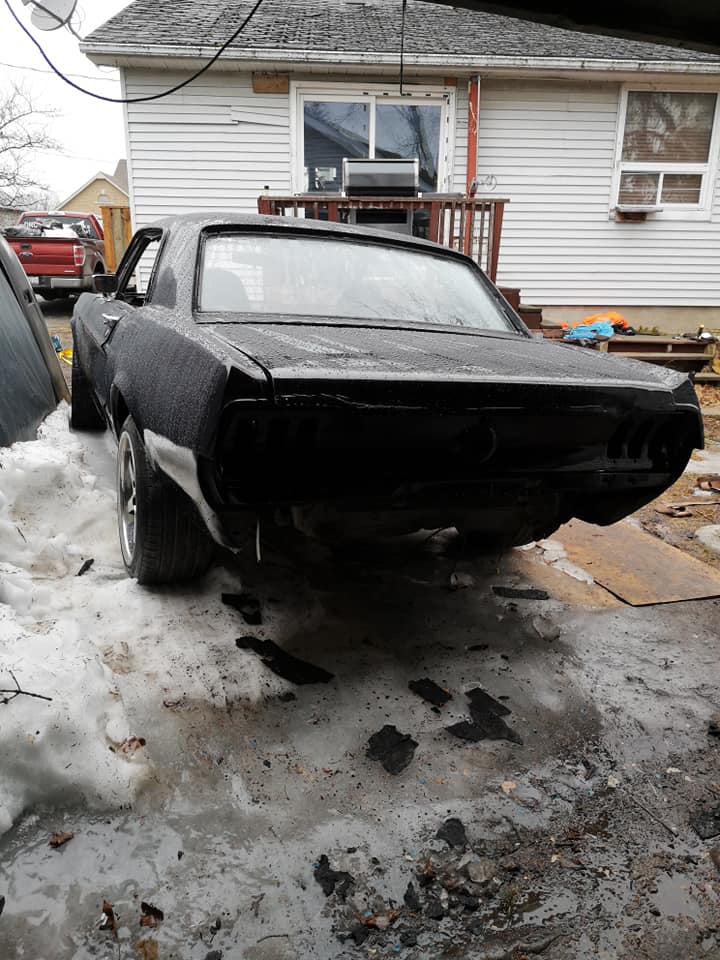 Someone Dropped A 1967 Ford Mustang Body On A Mazda RX-8