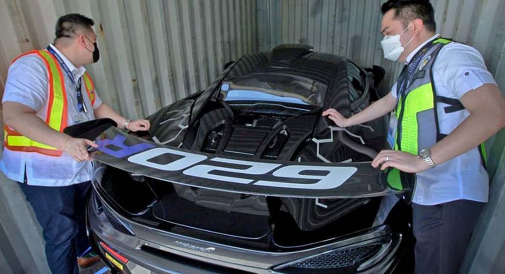  Someone Tried To Import This McLaren 620R In The Philippines As A Porsche Cayman To Save Taxes