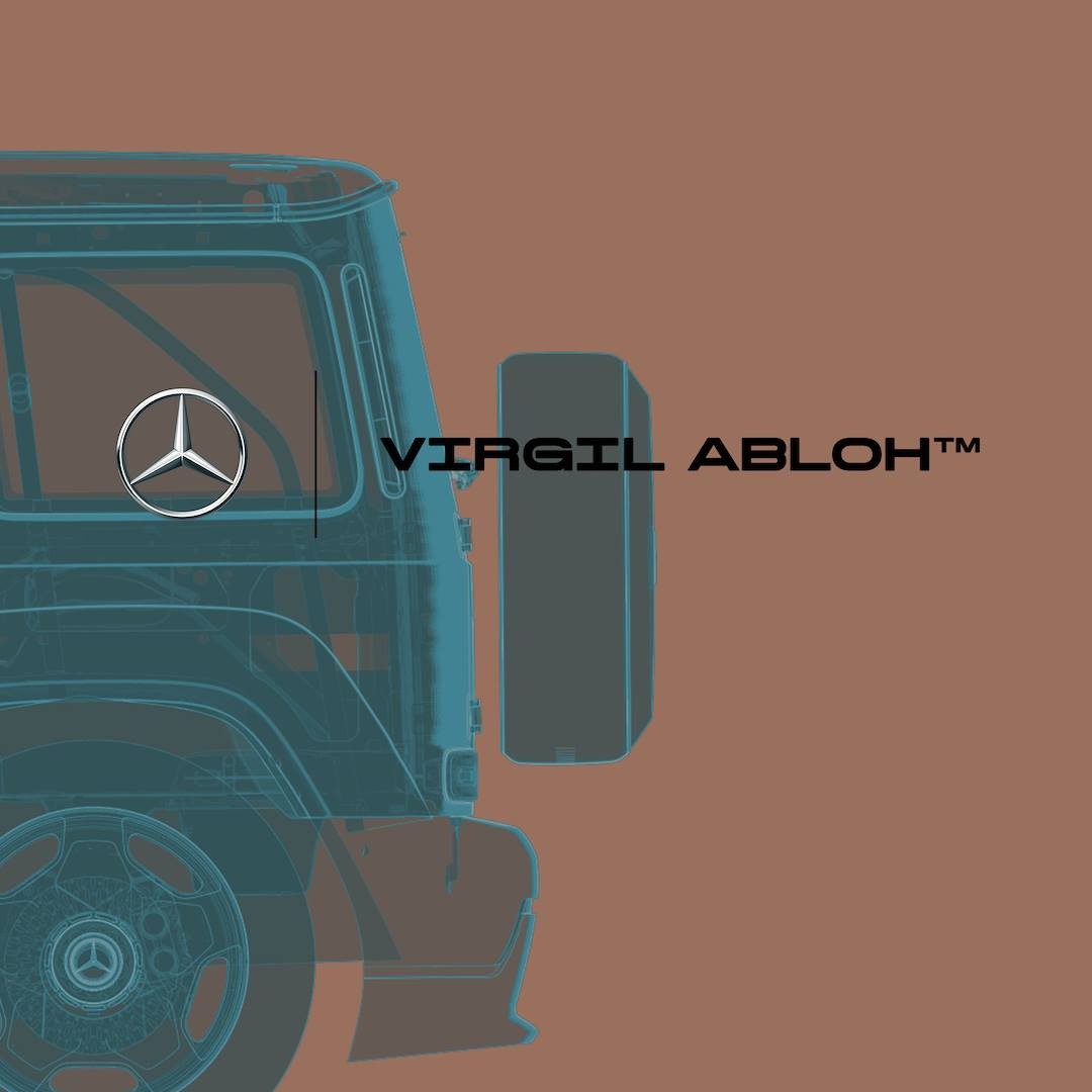 Mercedes-AMG Teases Retro-Inspired G63 Developed With Fashion Designer Virgil Abloh