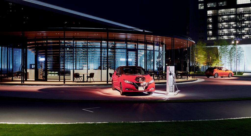  Nissan Will Let You Pay For Parking With… Electricity