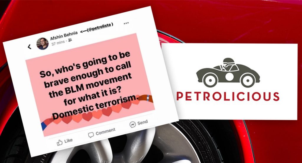  Petrolicious Sold After Founder’s Social Media Posts Come Back To Haunt Him