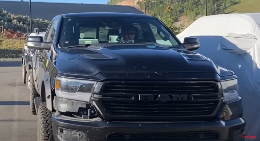 Get A Close Up Look At A Prototype 2021 RAM Rebel TRX