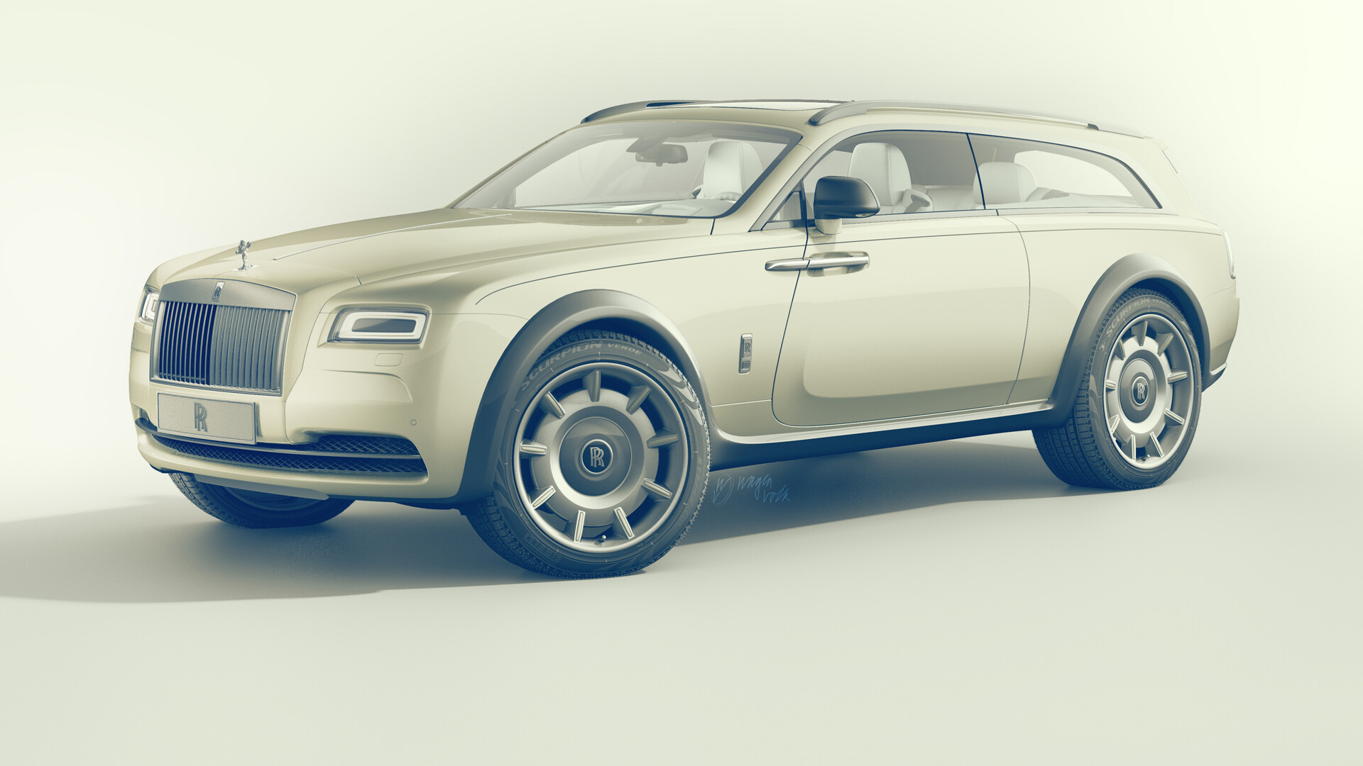 Wraith-Based Rolls-Royce Shooting Brake Render Is A “High-Sided Vehicle” We Can Get Behind