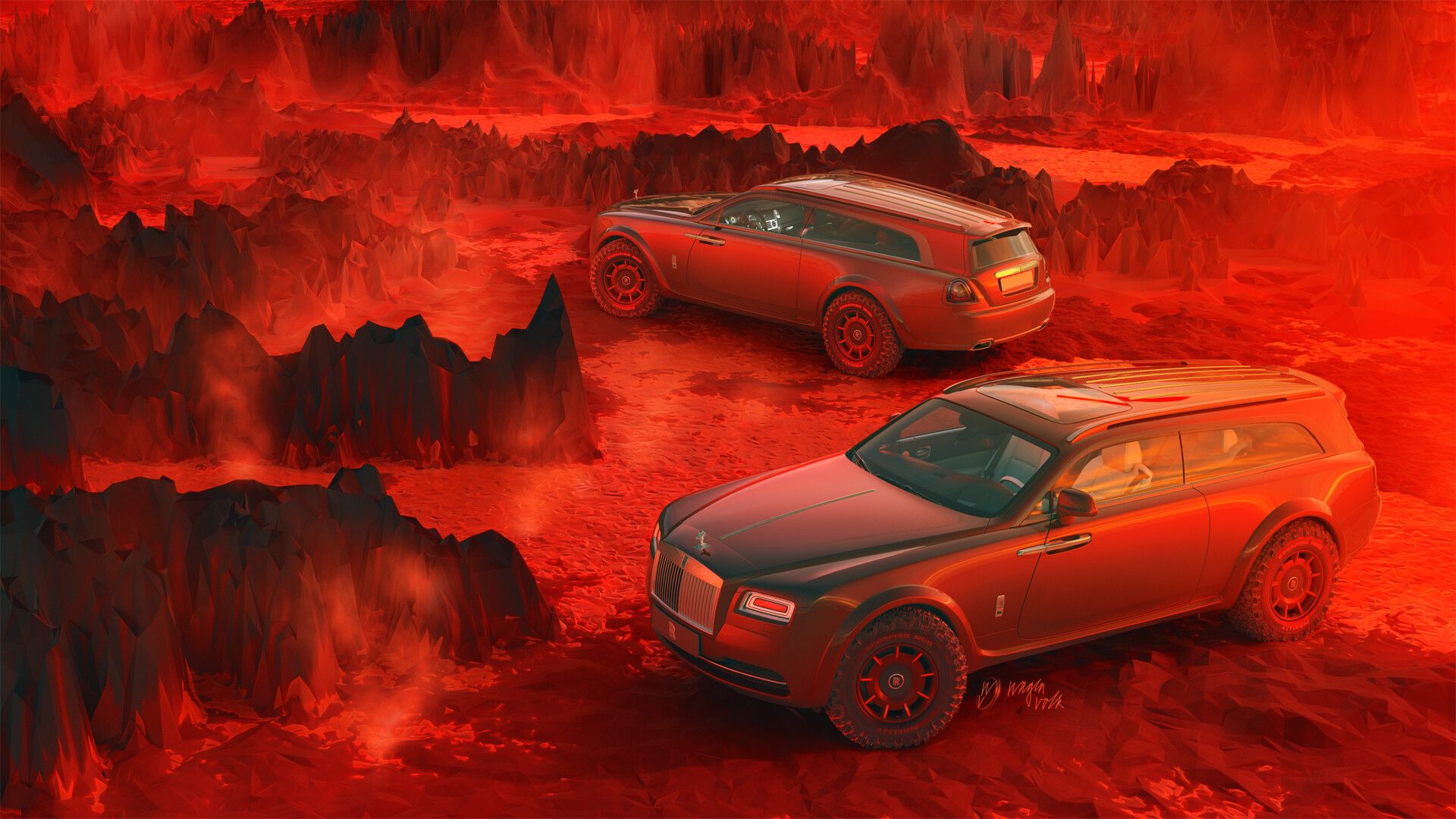 Wraith-Based Rolls-Royce Shooting Brake Render Is A “High-Sided Vehicle” We Can Get Behind