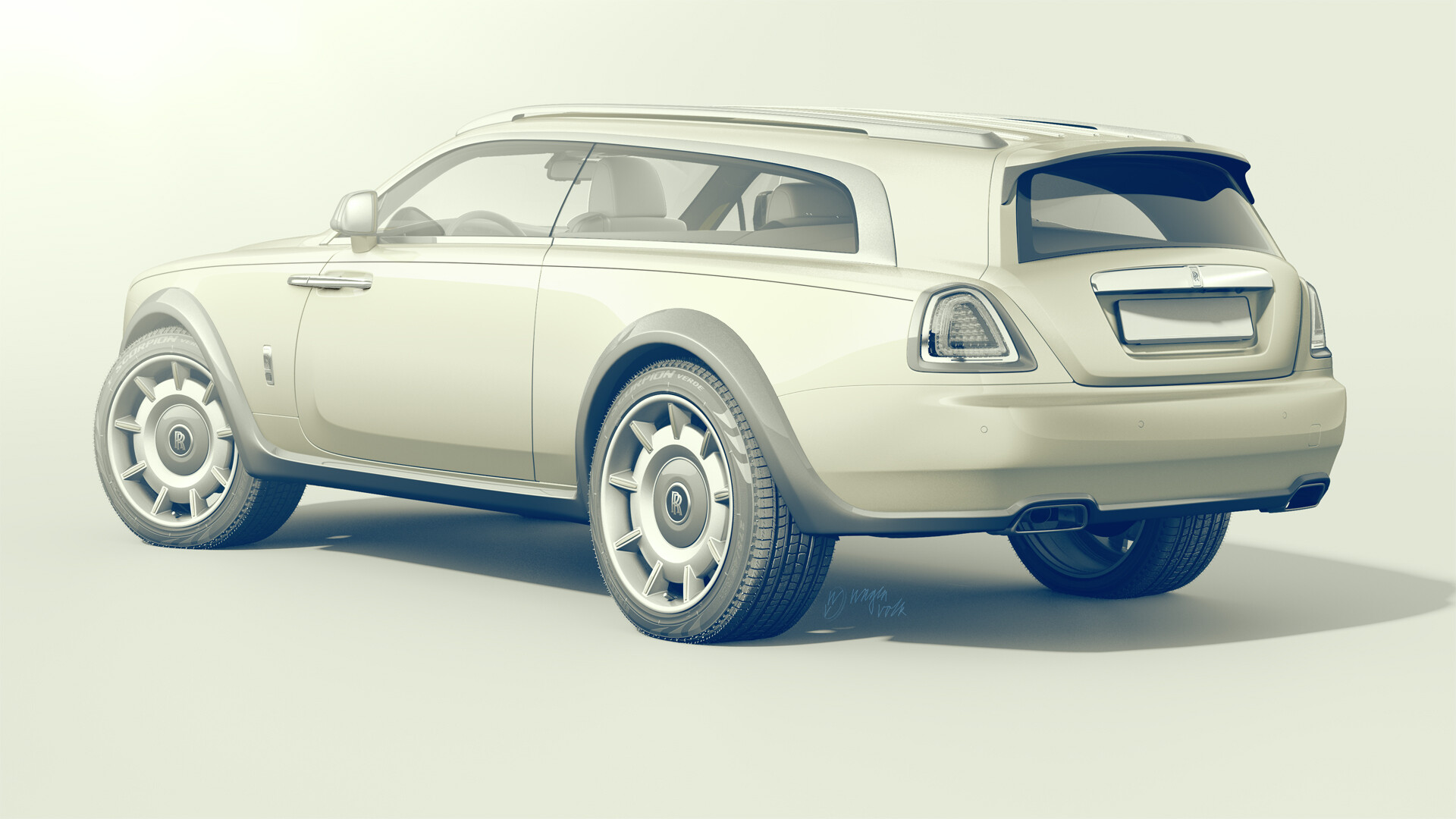 Wraith-Based Rolls-Royce Shooting Brake Render Is A “High-Sided Vehicle” We Can Get Behind