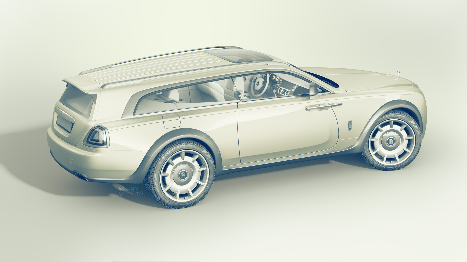 Wraith-Based Rolls-Royce Shooting Brake Render Is A “High-Sided Vehicle” We Can Get Behind