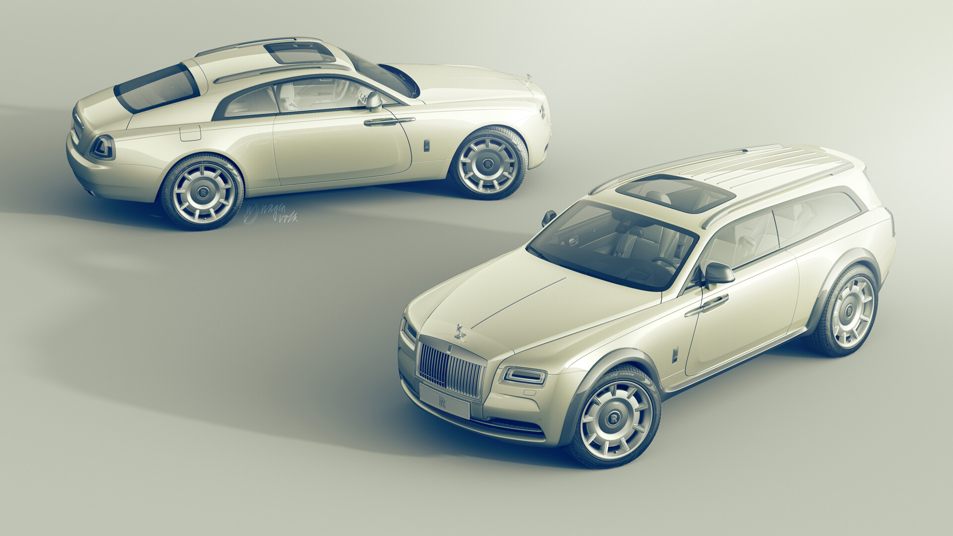 Wraith-Based Rolls-Royce Shooting Brake Render Is A “High-Sided Vehicle” We Can Get Behind