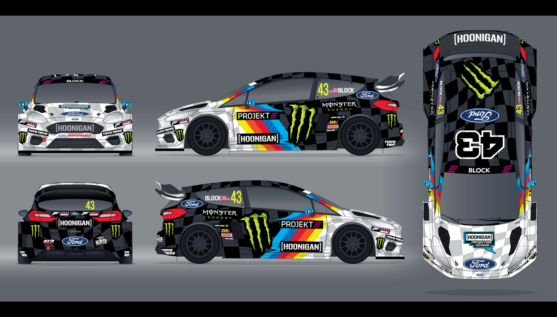 Ken Block To Race This Electric Ford Fiesta With 613 Hp Carscoops