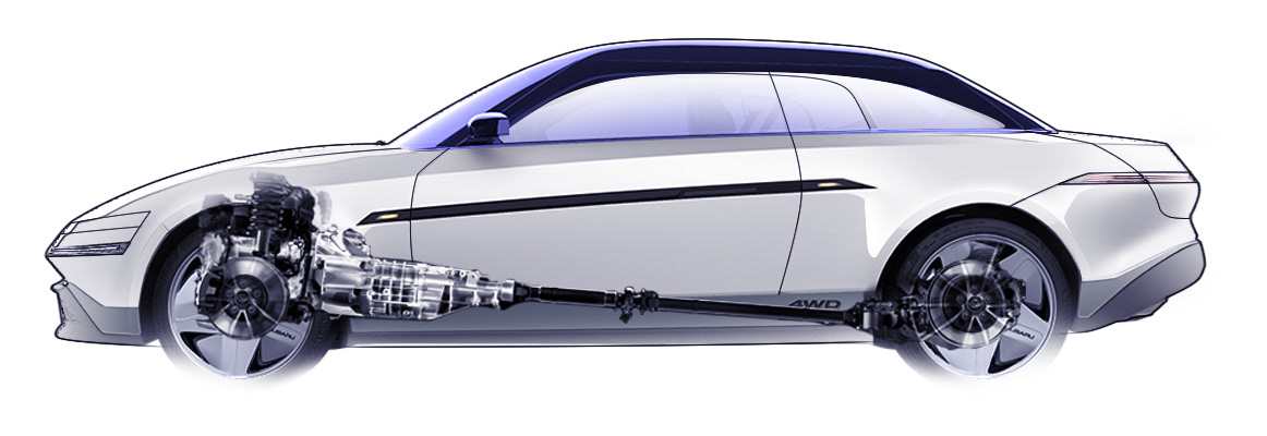 Modern Day 2023 Subaru Alcyone / XT Envisioned As A BRZ-Based Coupe