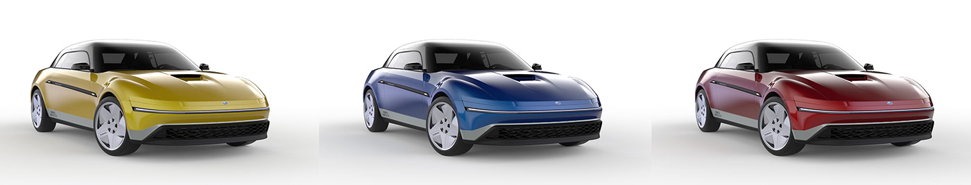 Modern Day 2023 Subaru Alcyone / XT Envisioned As A BRZ-Based Coupe