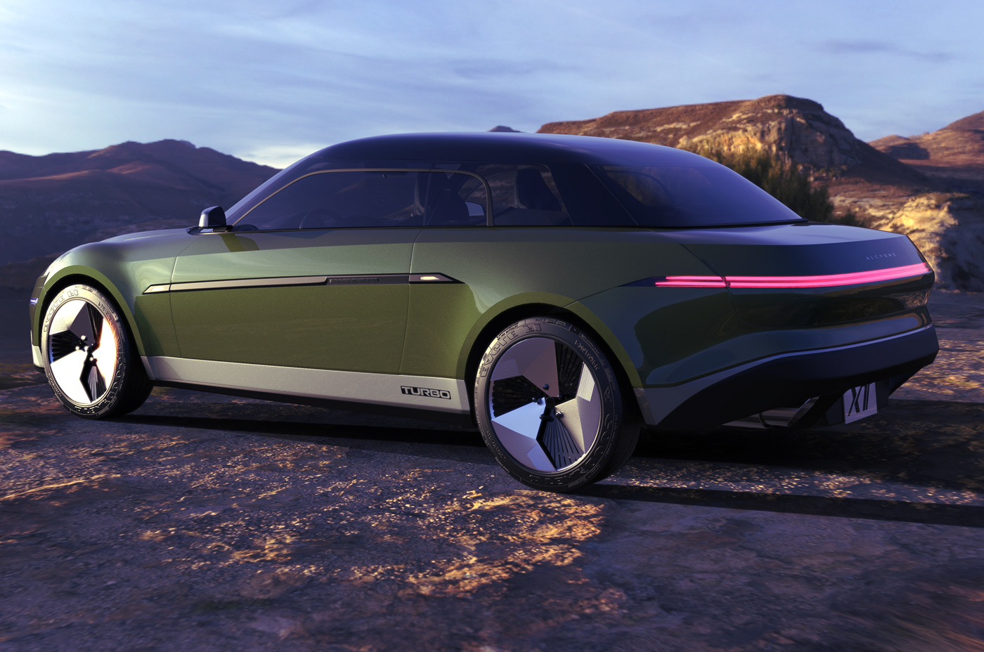 Modern Day 2023 Subaru Alcyone / XT Envisioned As A BRZ-Based Coupe