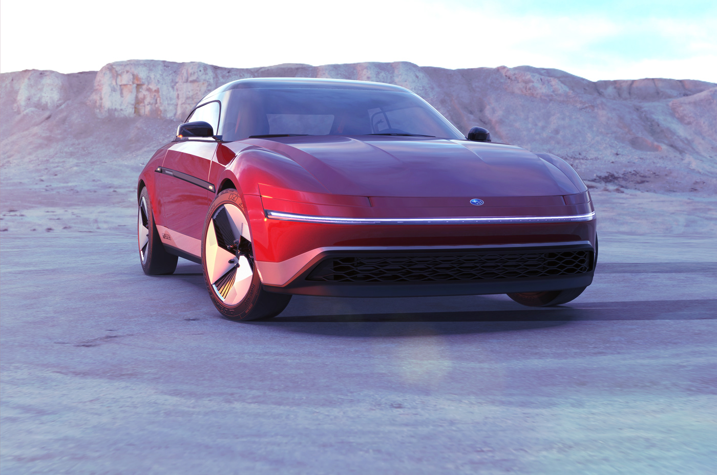 Modern Day 2023 Subaru Alcyone / XT Envisioned As A BRZ-Based Coupe