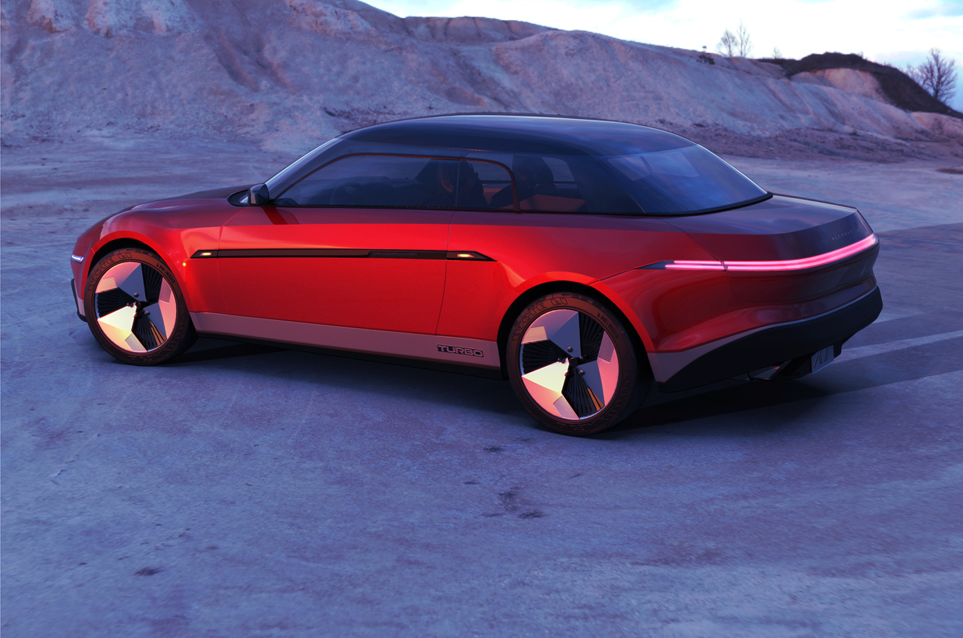 Modern Day 2023 Subaru Alcyone / XT Envisioned As A BRZ-Based Coupe