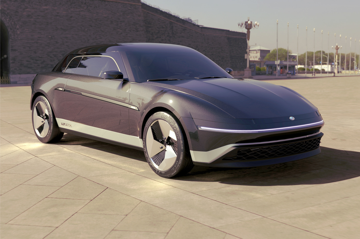 Modern Day 2023 Subaru Alcyone / XT Envisioned As A BRZ-Based Coupe