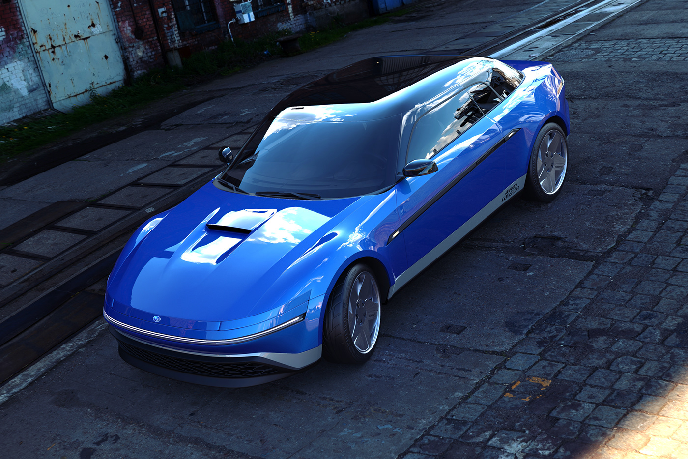 Modern Day 2023 Subaru Alcyone / XT Envisioned As A BRZ-Based Coupe