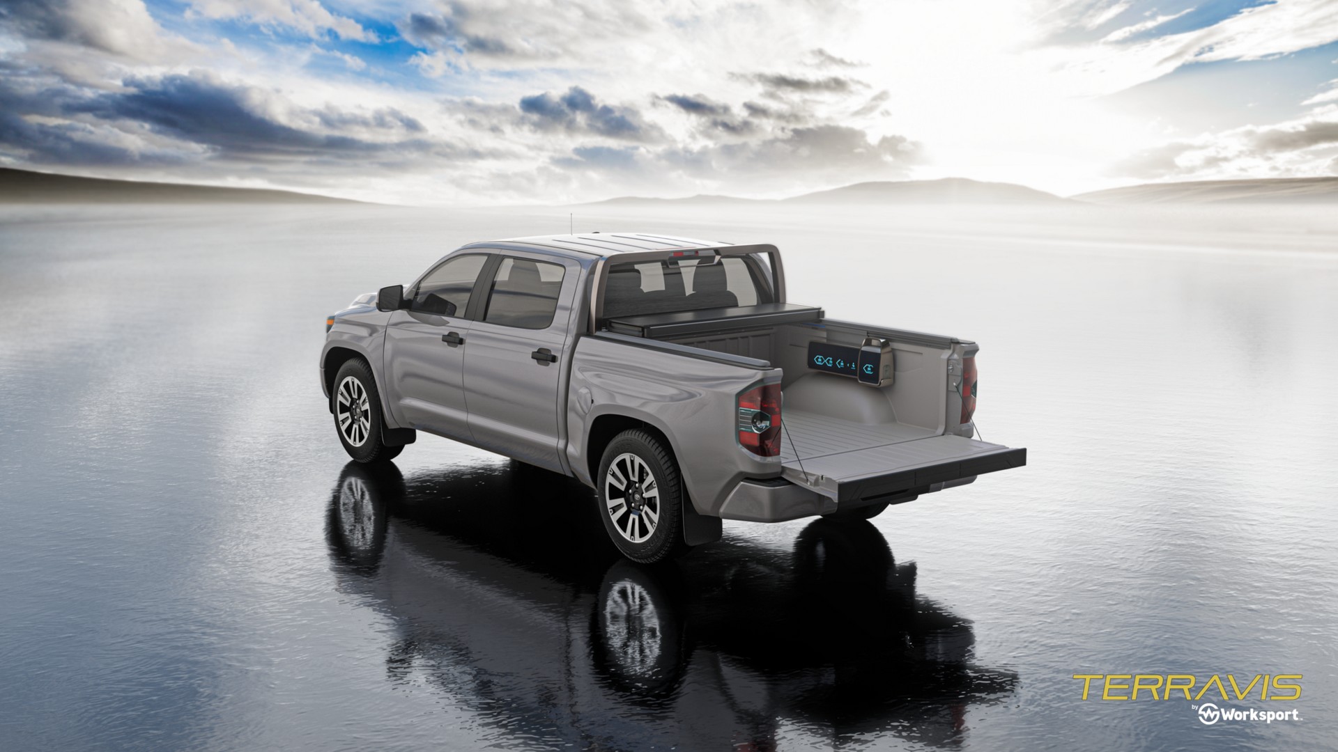 Charging Electric Pickups Could Be As Easy As Parking In The Sun Thanks To A Solar Tonneau Cover