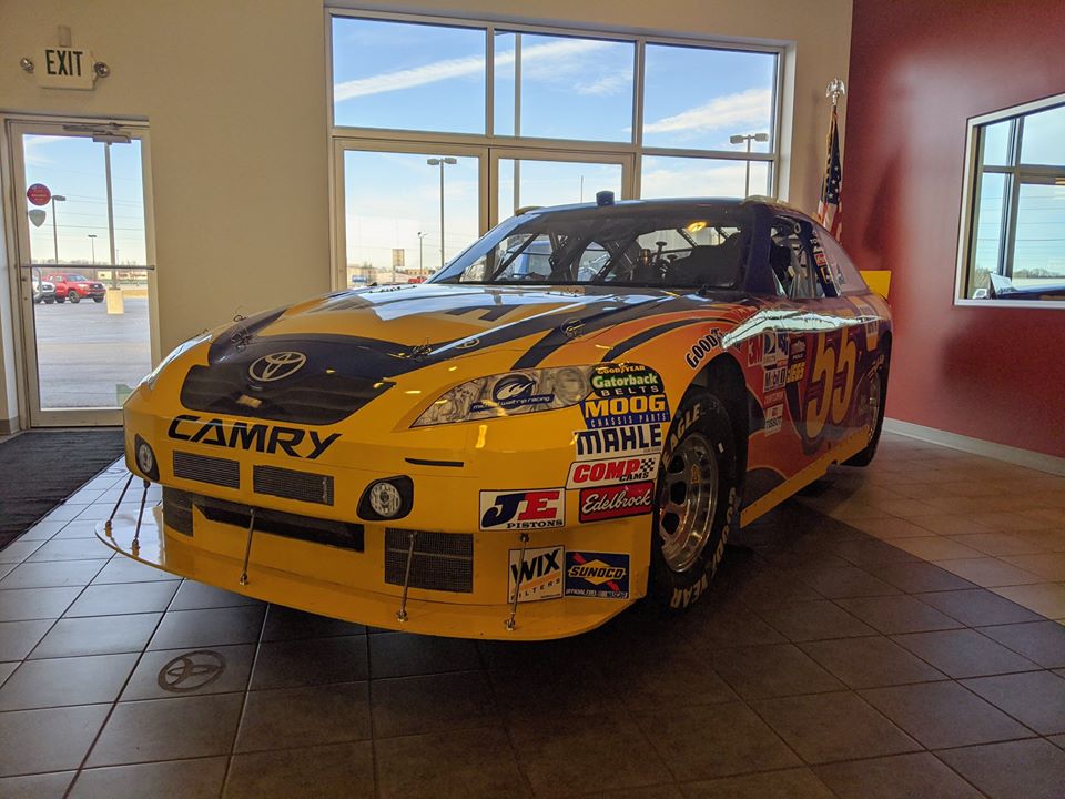 Indiana Dealership Is Selling A NASCAR Toyota Camry Driven By Michael Waltrip